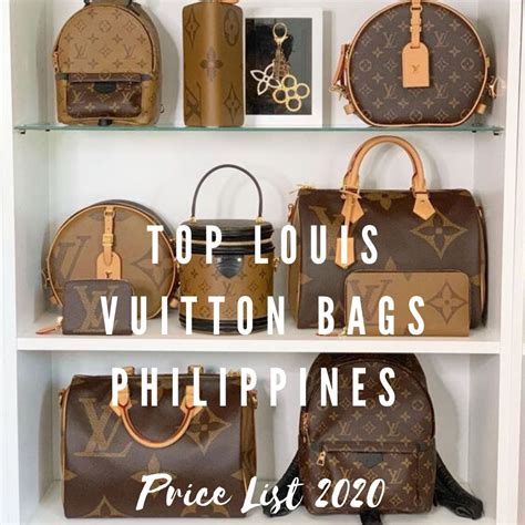 louis vuitton bag price in philippines|Louis Vuitton .